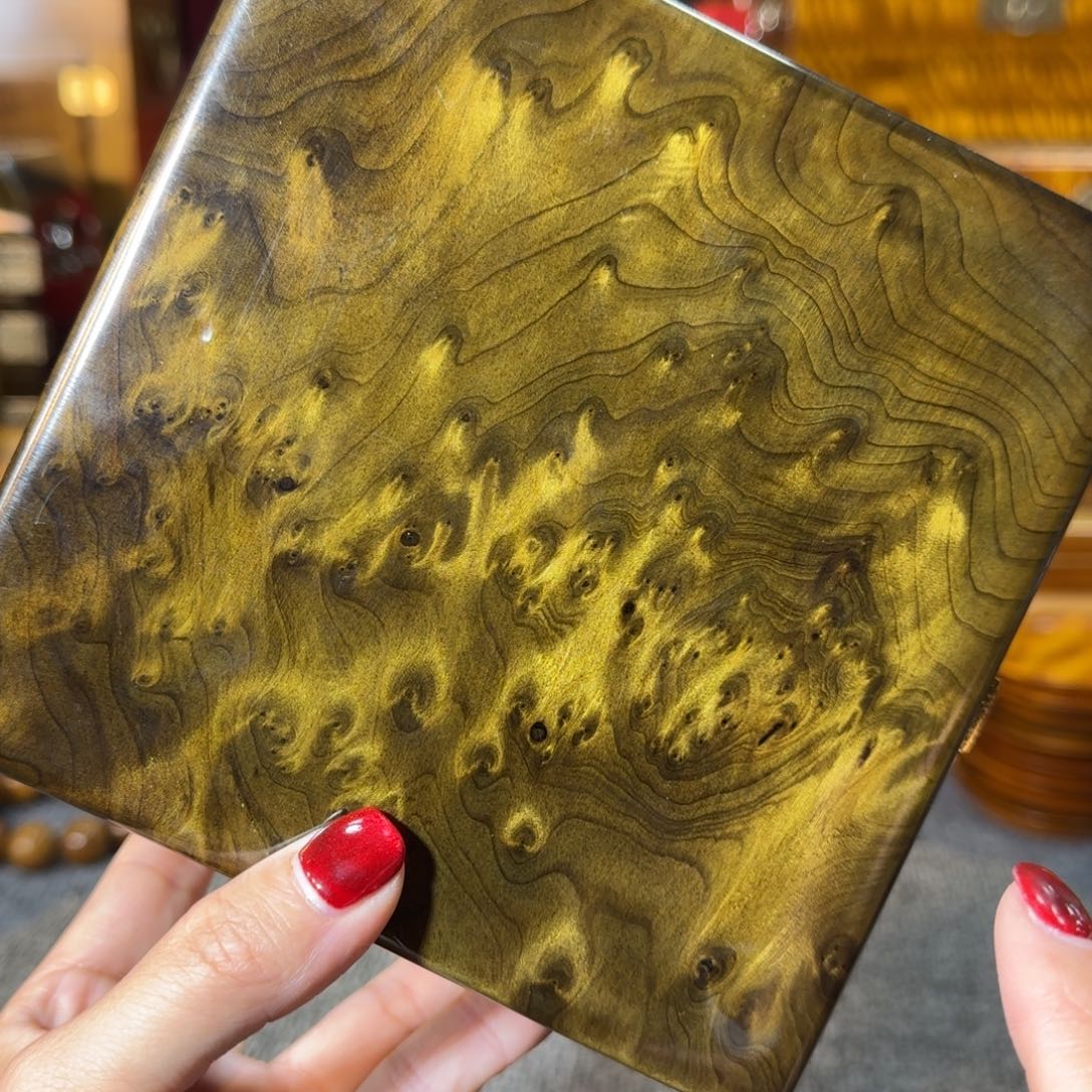 阴沉木乌木乌木收纳盒木