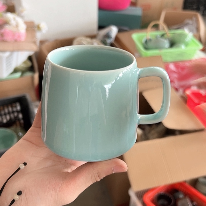 龙泉云间青瓷小米茶器