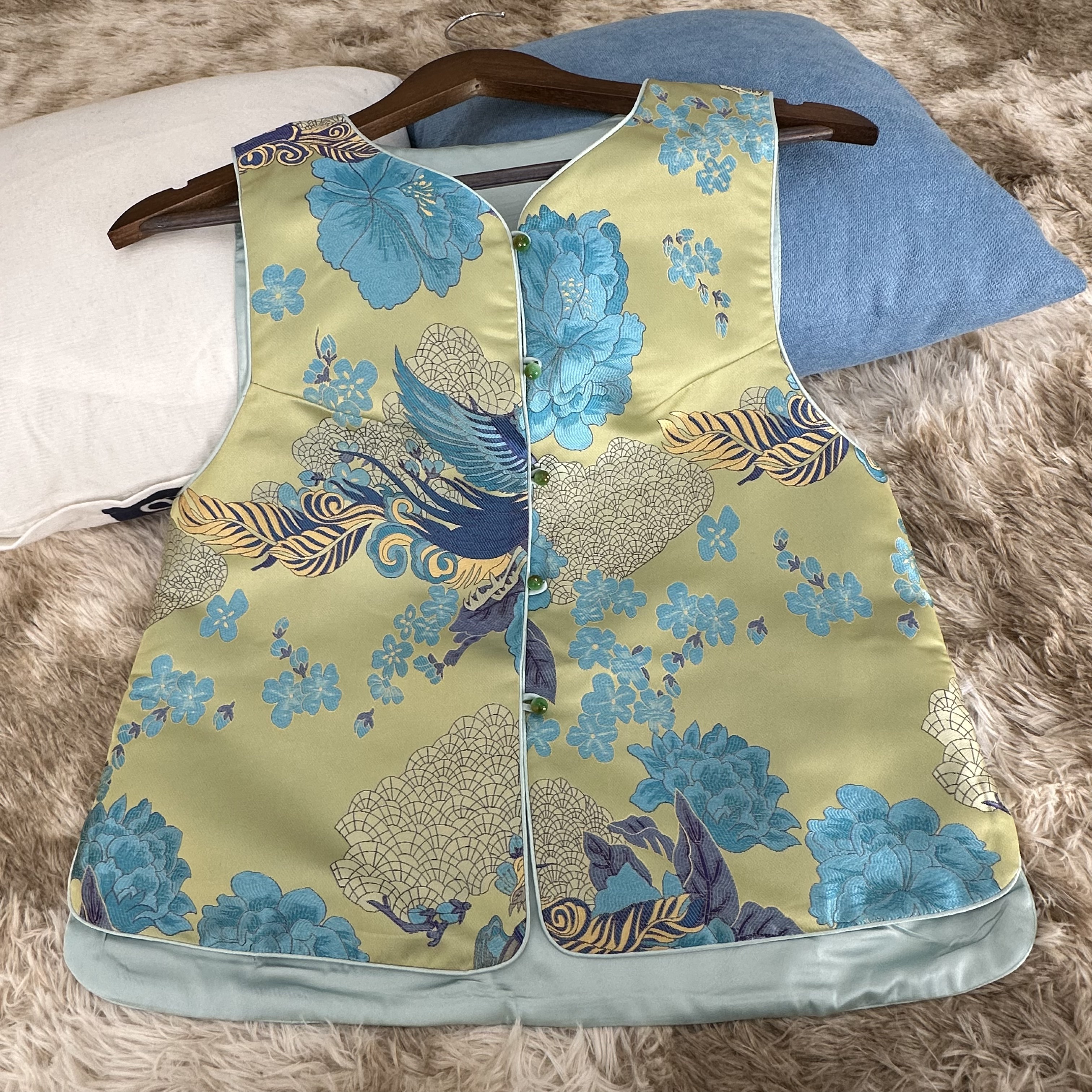 6750新中式国风复古气质马甲