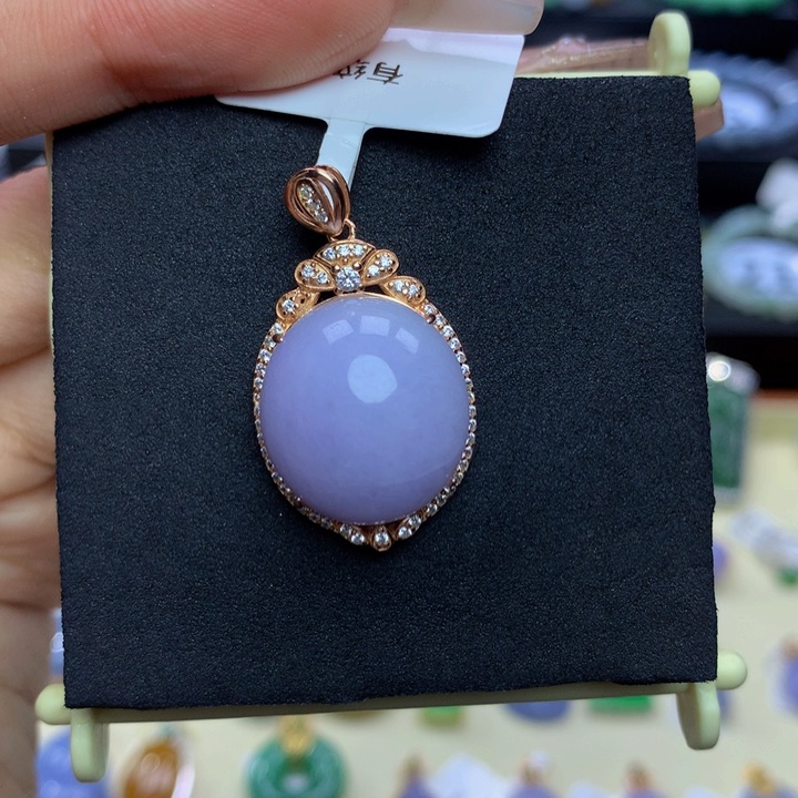 翡翠手链银S925镶嵌翡翠