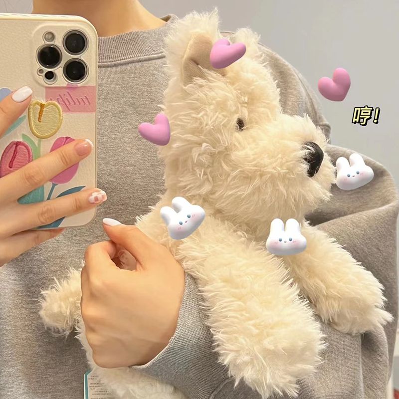 英国jellycat西高地玩偶生日礼物毛绒玩具修勾小狗睡觉抱公仔安抚