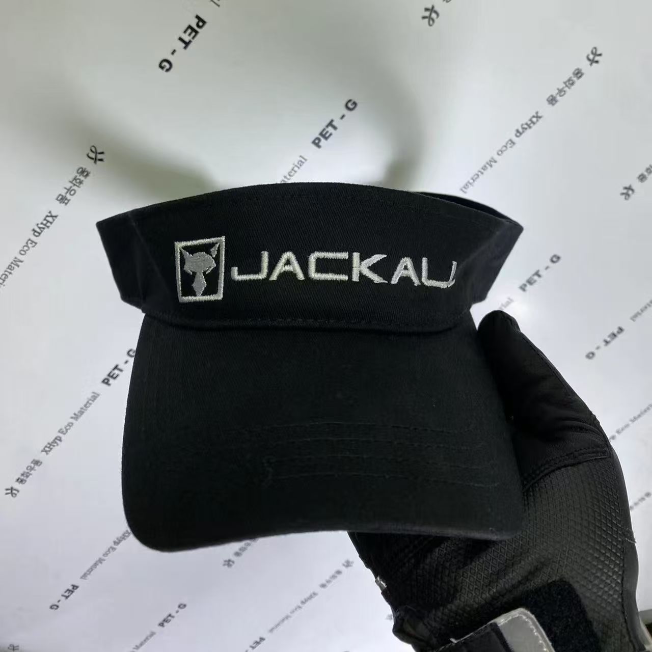 JACKALLJACKALL空顶帽 遮阳帽鸭舌帽大檐防紫外线运动帽