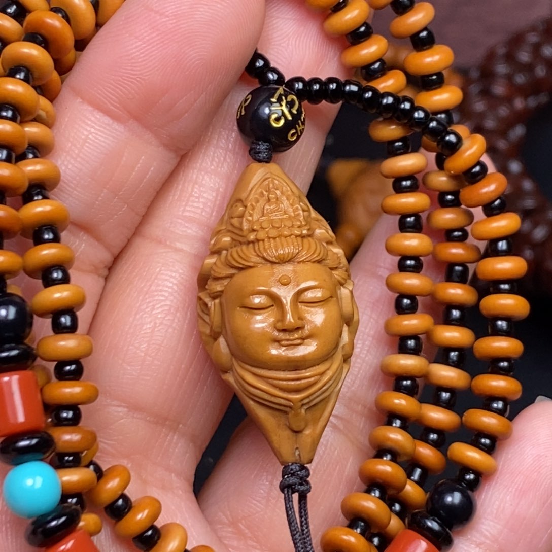 猴头核桃吊坠橄榄猴头