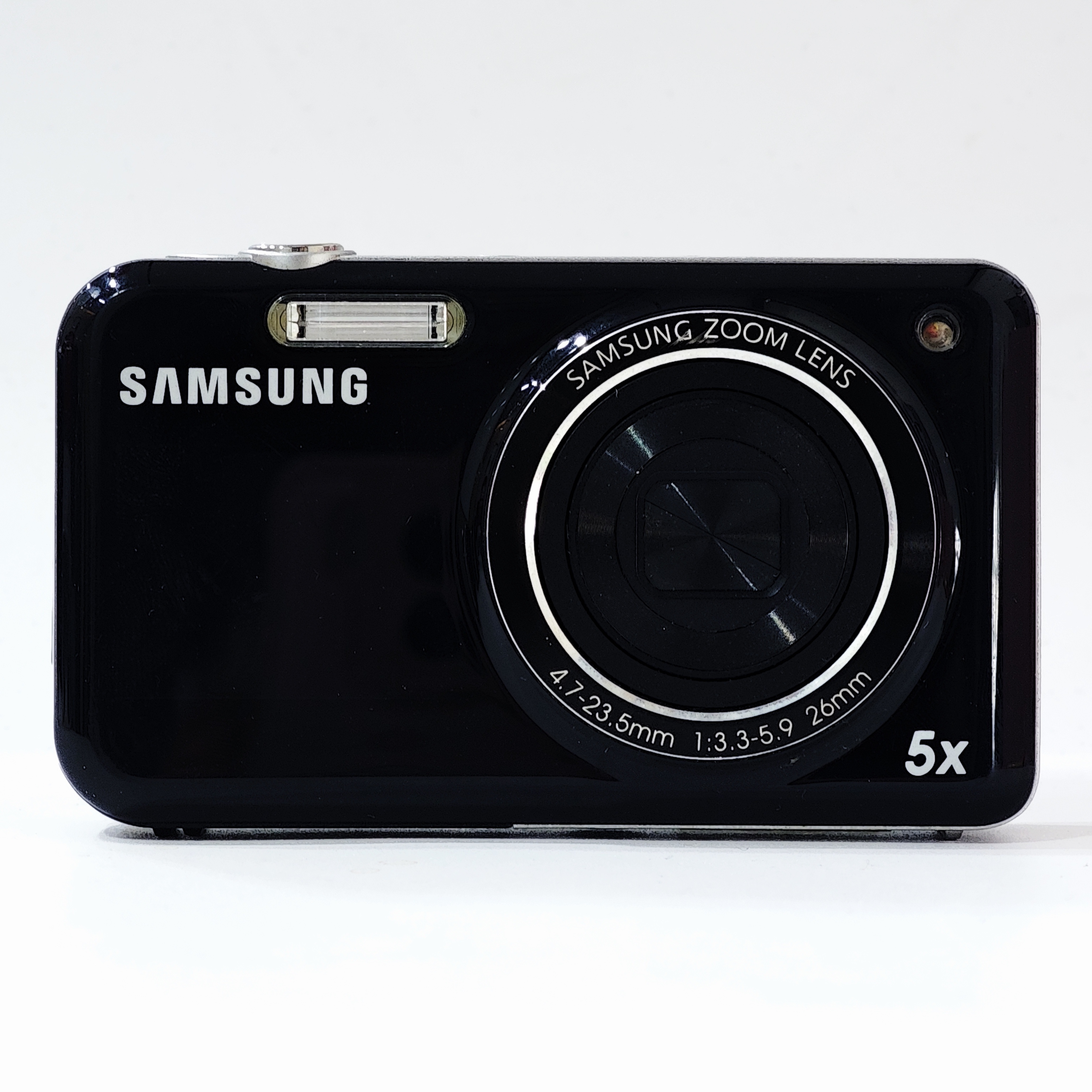 9新 Samsung/三星 pl120双面屏黑色1410w像素5x光变ccd数码相机