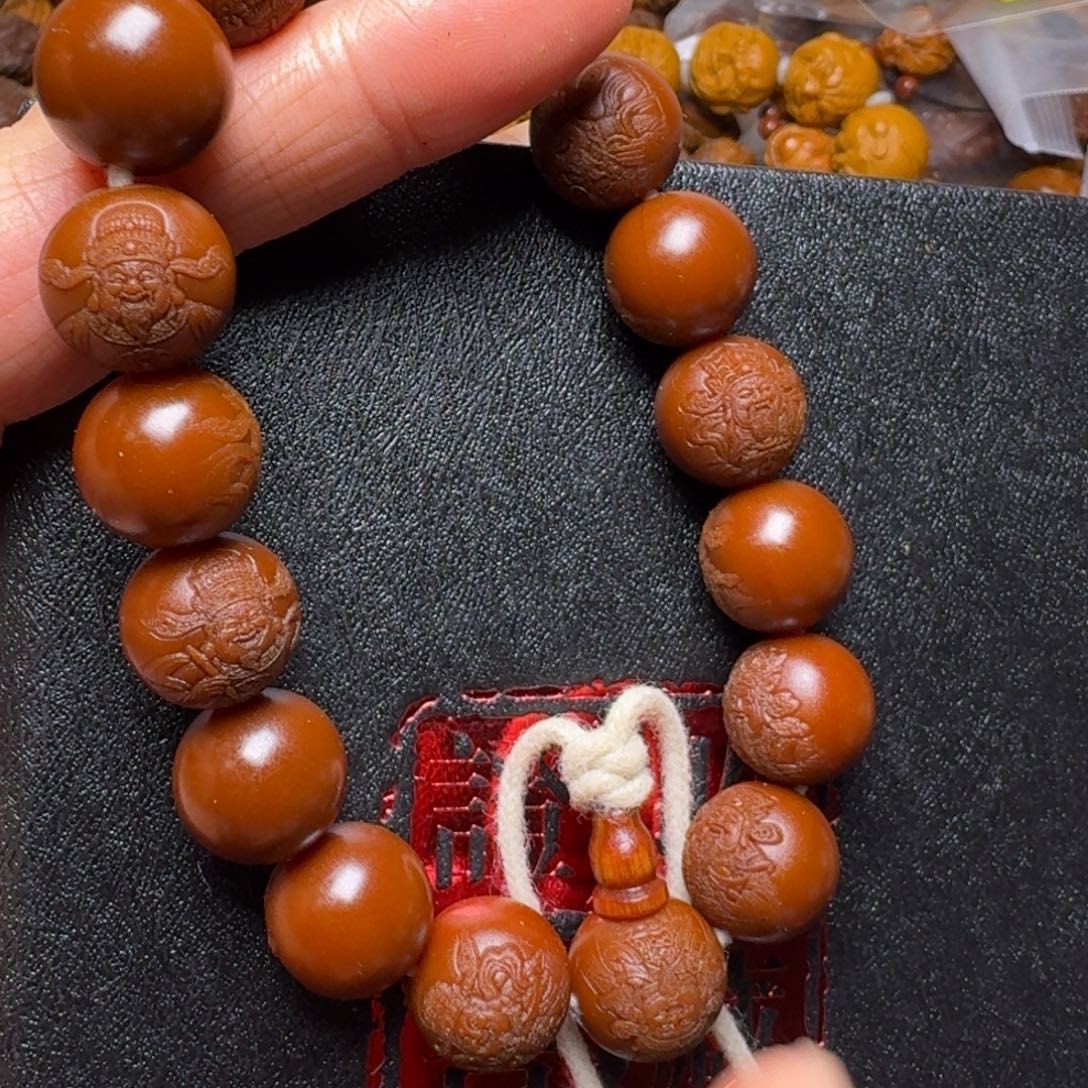 手串橄榄核你的电话