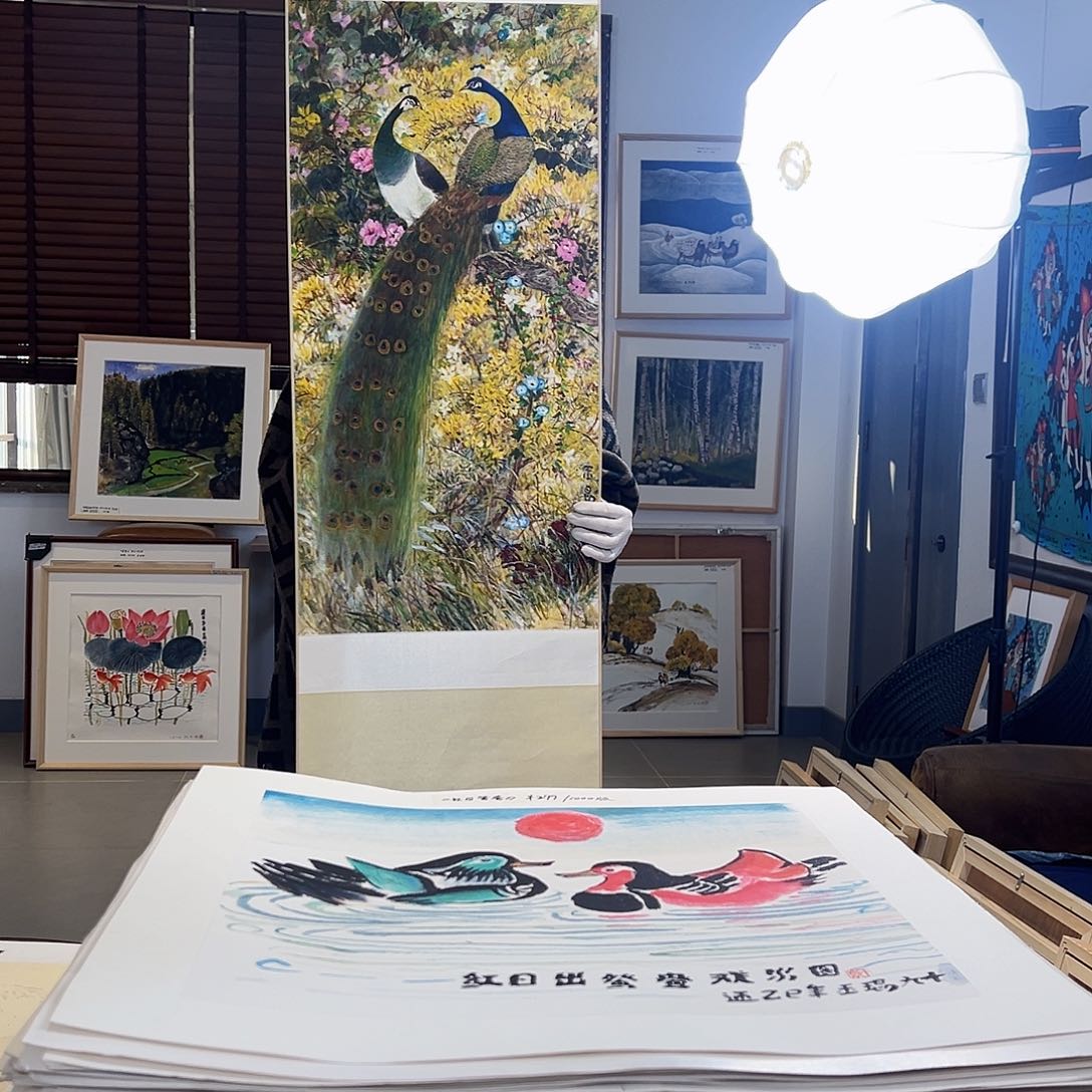 版画亲签限量版画S