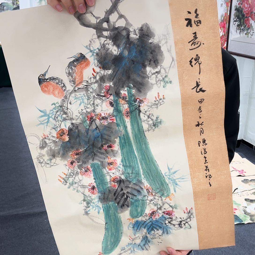 国画宣纸国画作品纯手绘