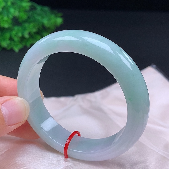 翡翠未镶嵌手镯53圈口431814