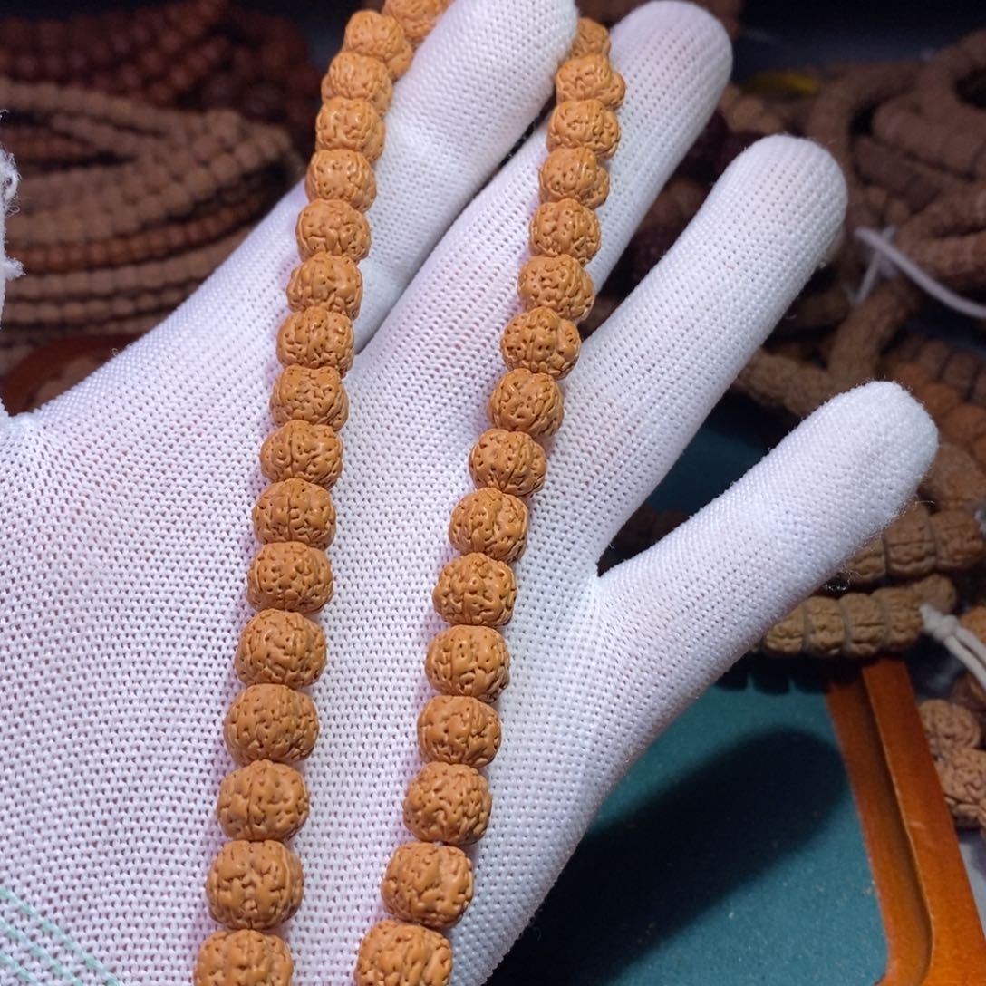 金刚菩提手串9.5梅花双龙手持