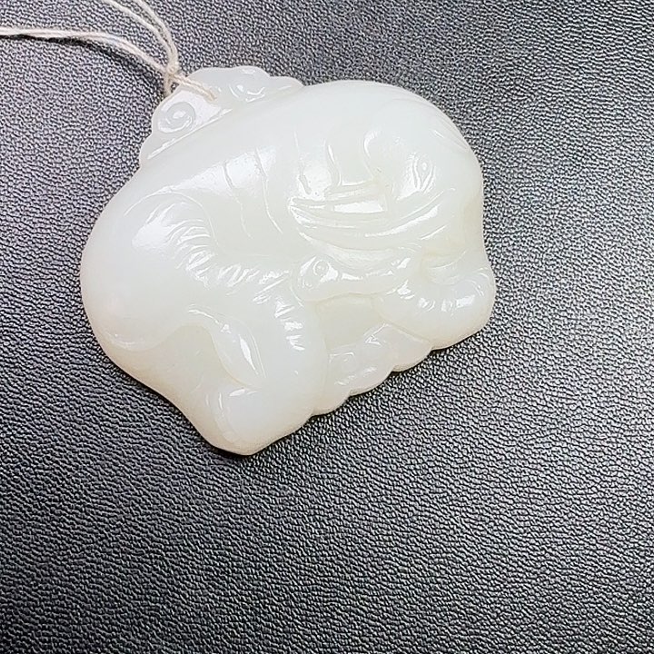 -***-和田玉未镶嵌挂件