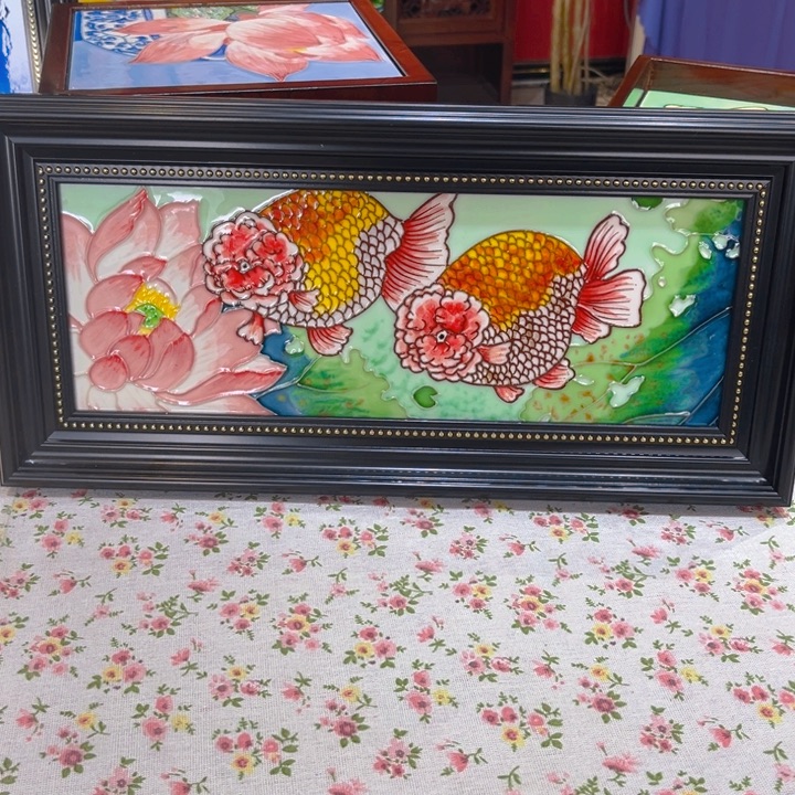 加大款瓷板画艺术作品
