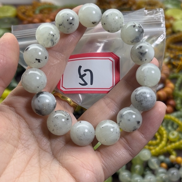 蛇纹石玉未镶嵌手链