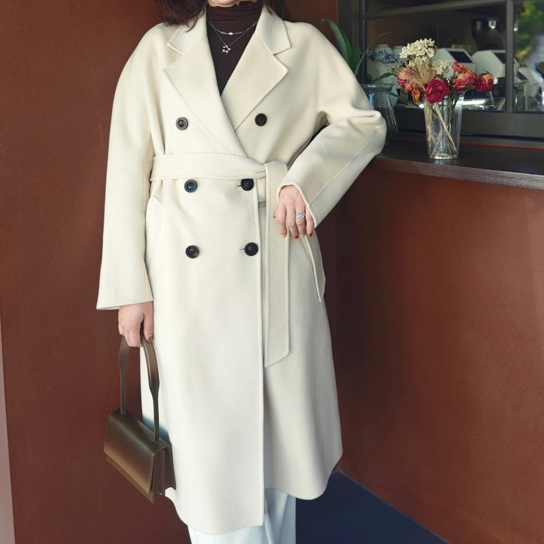 99新 MaxMara 毛呢大衣外套/34码/Xsp33611