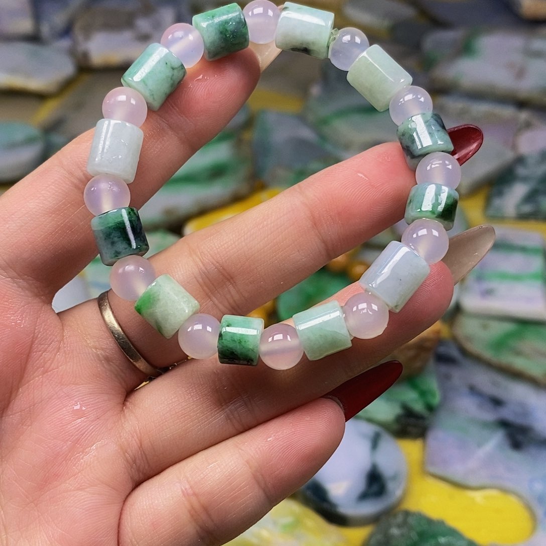 散珠翡翠天然翡翠