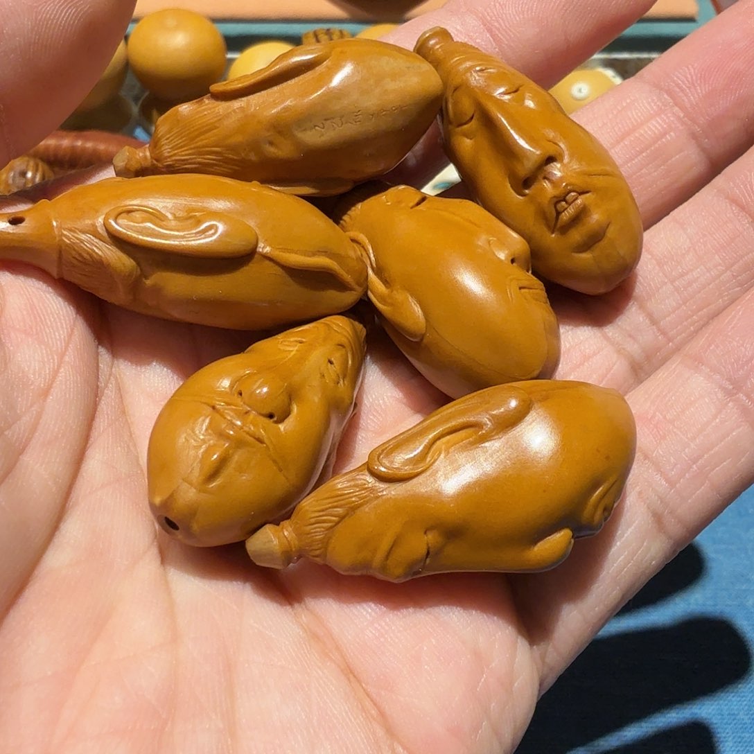 年***橄榄核手串/手链核雕工艺