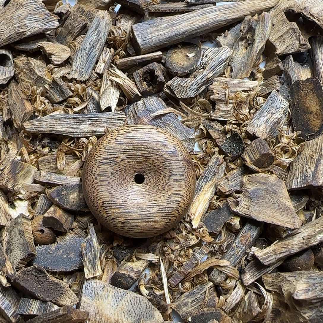 沉香沉香碎屑平安扣