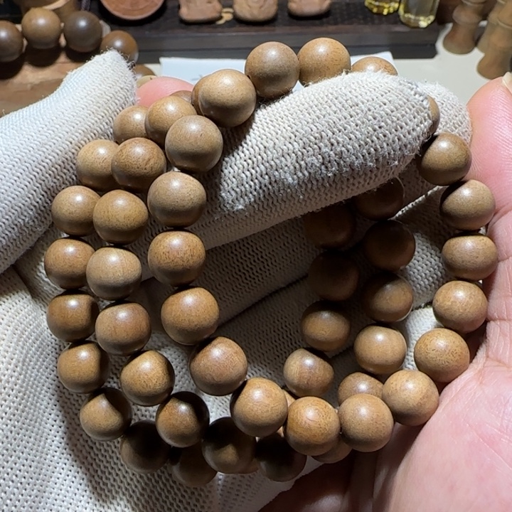 檀香木老山檀香1.0×19黑肉顺纹焦糖奶香拆房料沉水全品