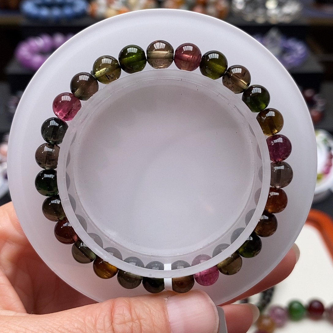 碧玺手链未镶嵌手链