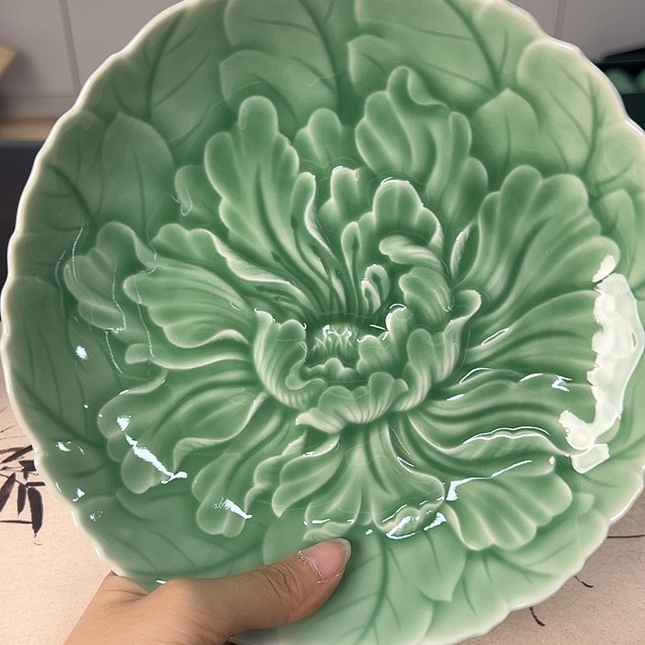 龙泉云间青瓷小米茶器