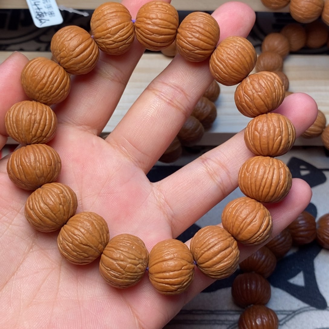 桃核吊坠土豪打底