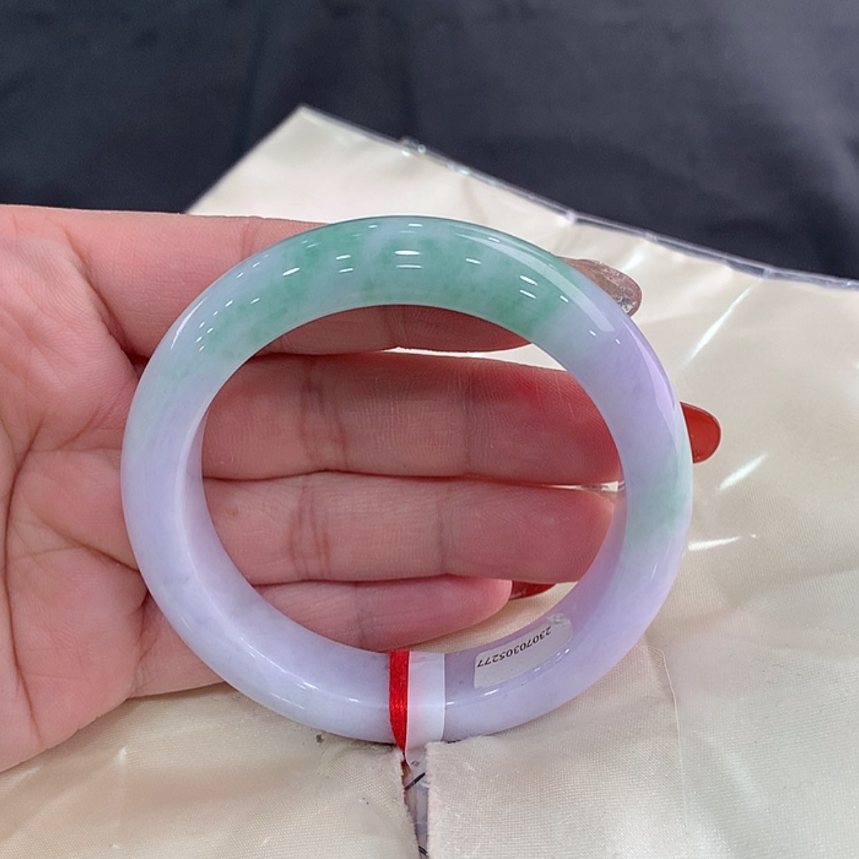 【闪购商品】翡翠手镯未镶嵌54.6，54/55