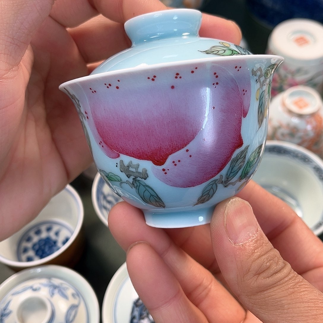 杯青花瓷器青花瓷器