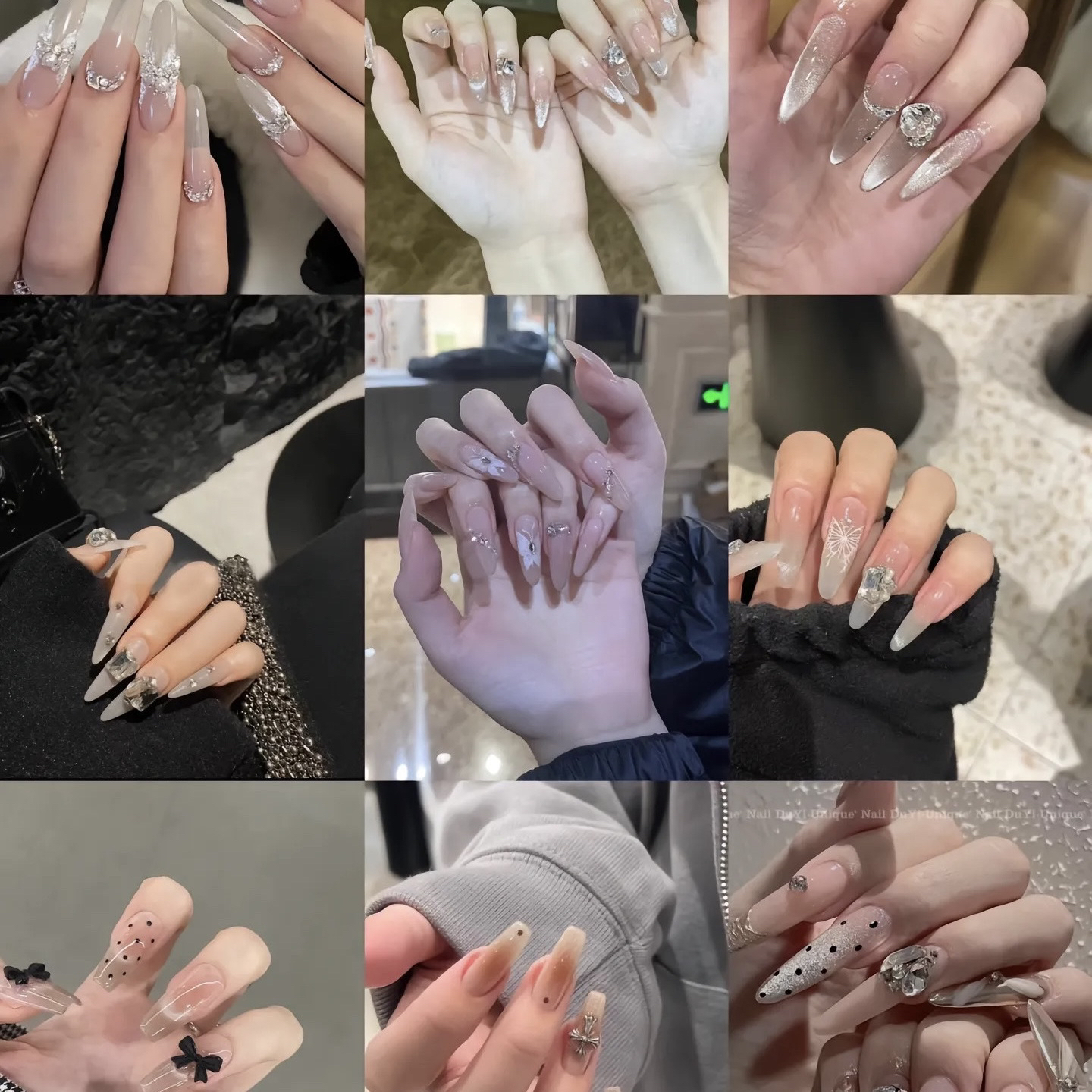 扣号过款——纯手工穿戴甲美甲片微瑕介意勿拍美甲美甲穿戴甲片