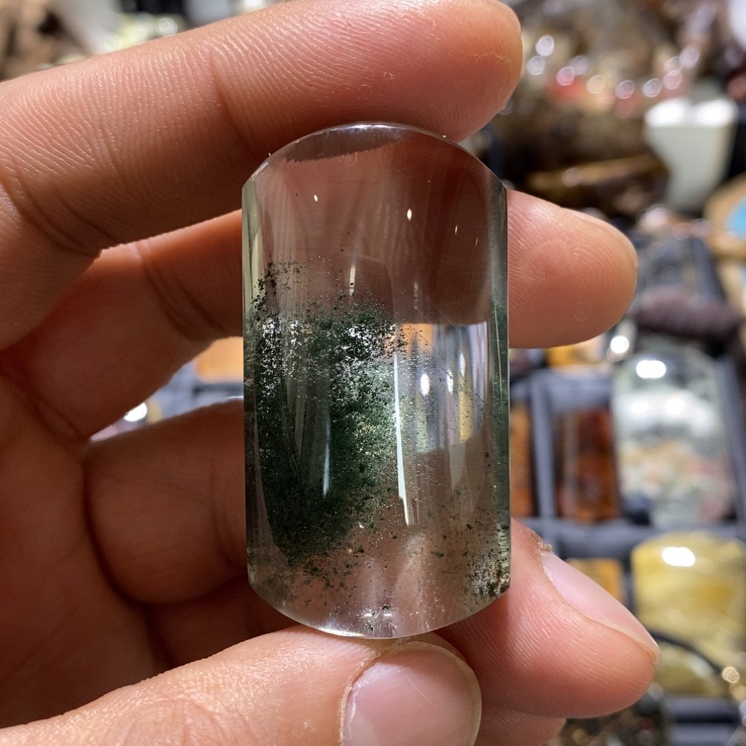 水晶颈饰未镶嵌边***花