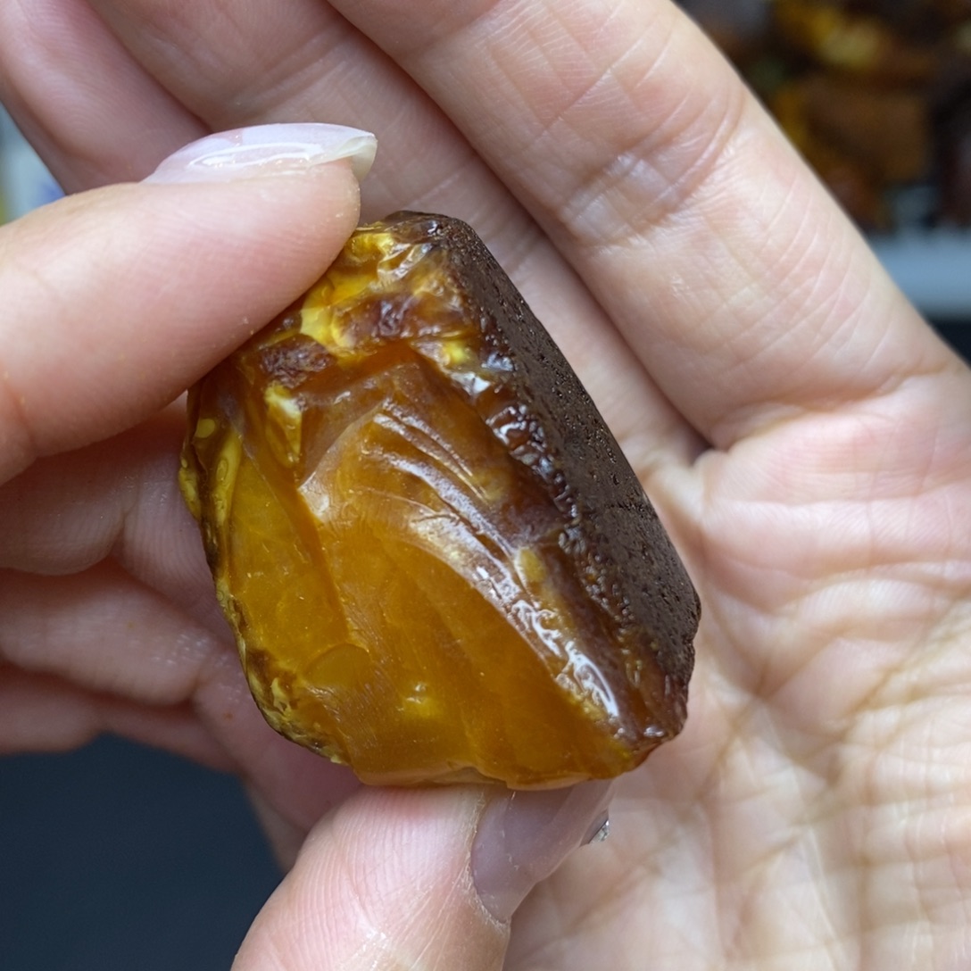 未镶嵌定制蜜蜡胖