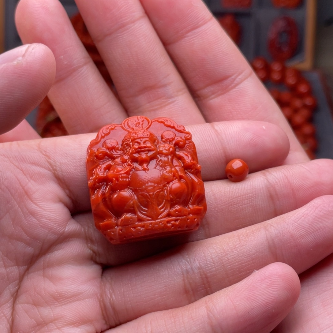 南红玛瑙未镶嵌配饰