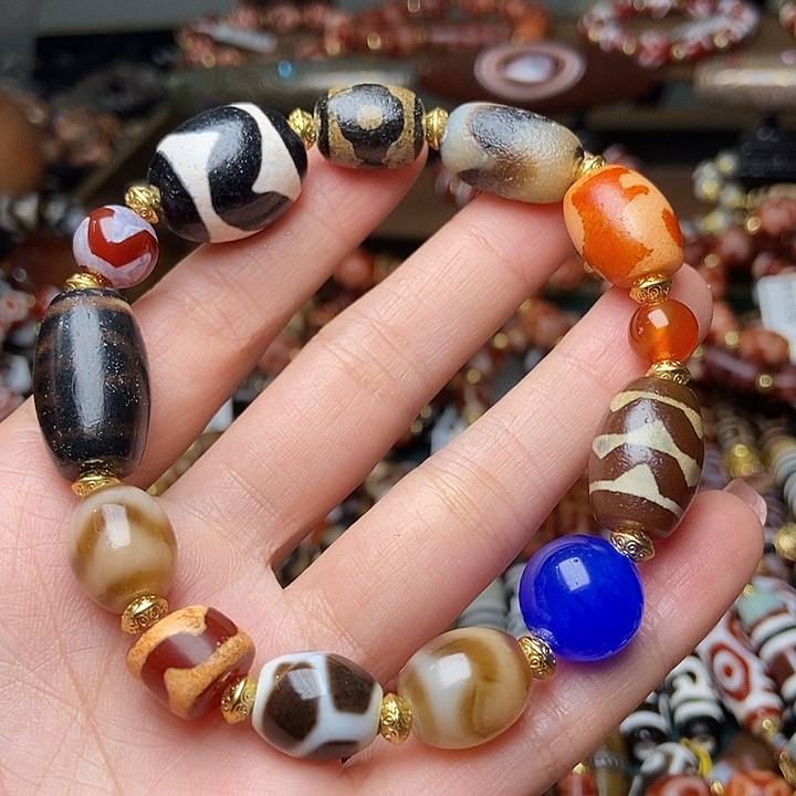 玛瑙/玉髓未镶嵌手链