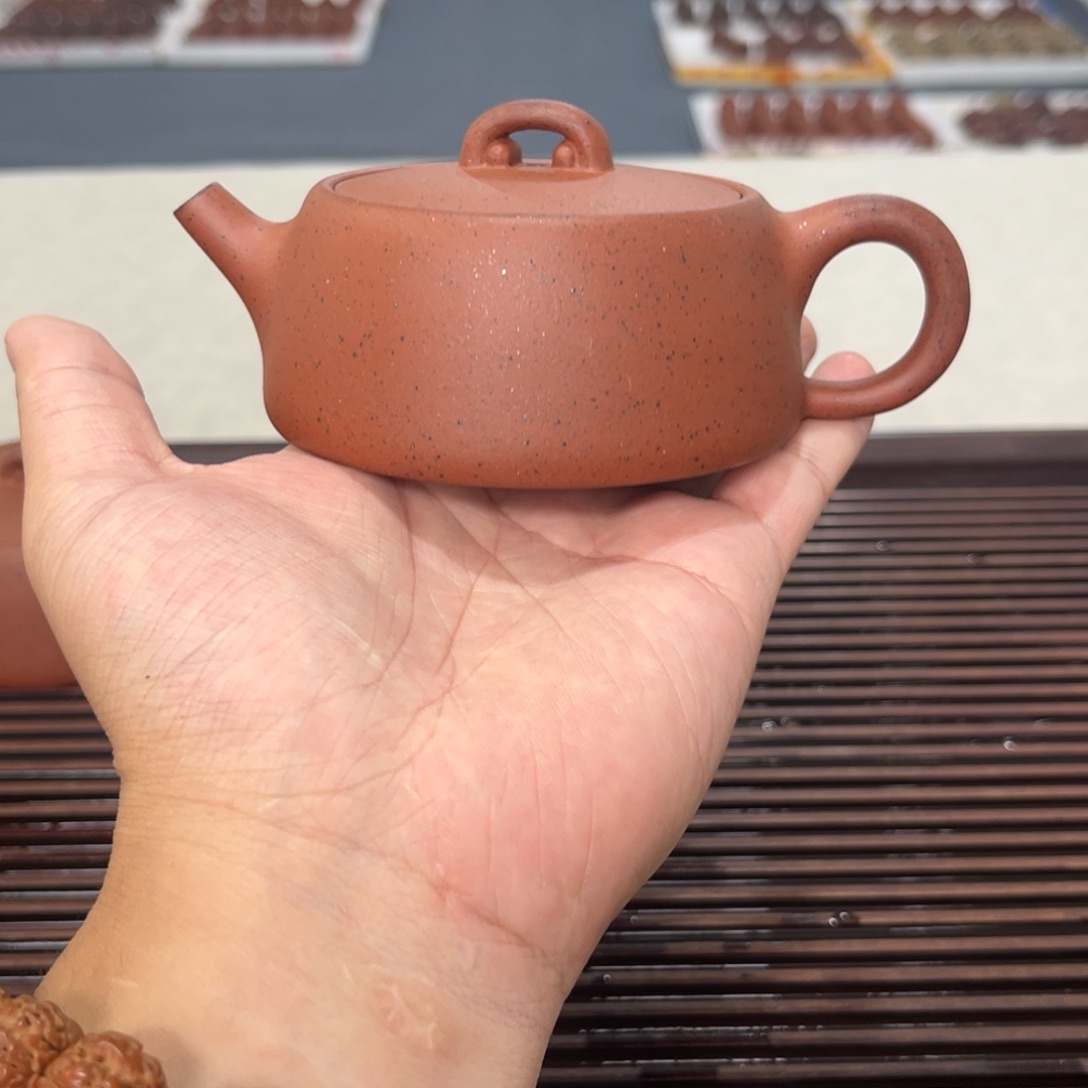 茶壶紫砂原矿0添加，手工壶！假一罚十