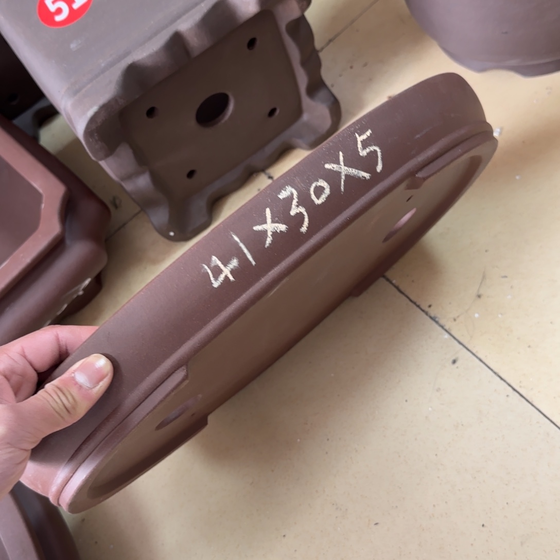 紫砂花盆呜呜呜我的小可爱们