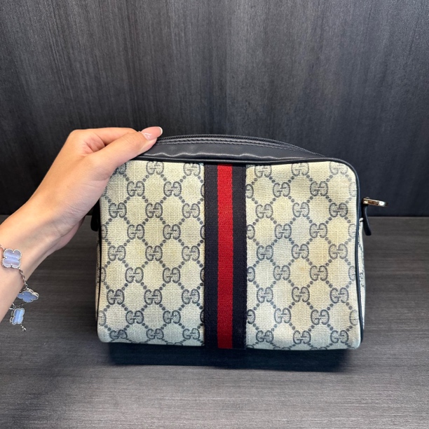 95新 GUCCI/古驰 兔兔奢G/古驰手拿包/23052