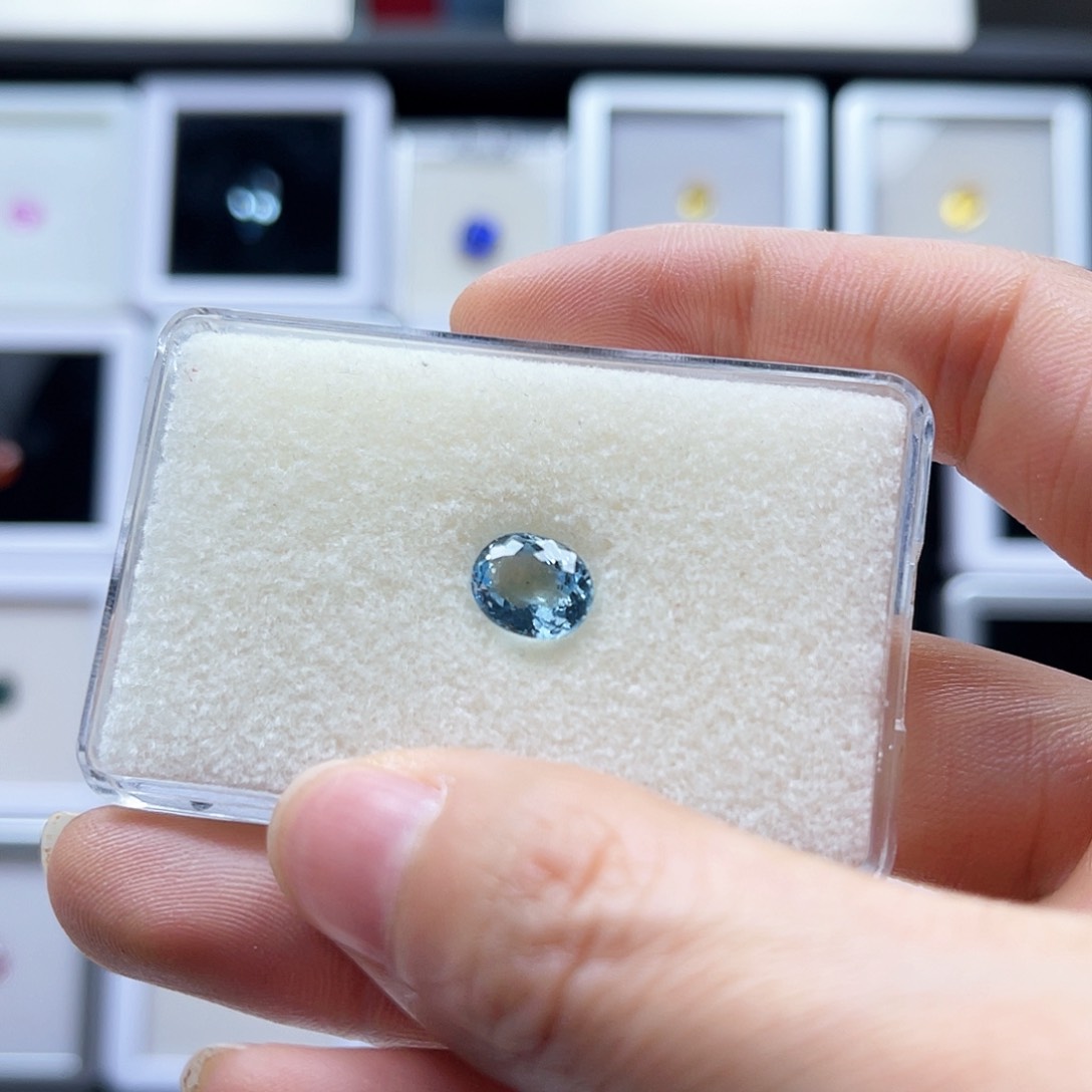 海蓝宝石笔搁未镶嵌