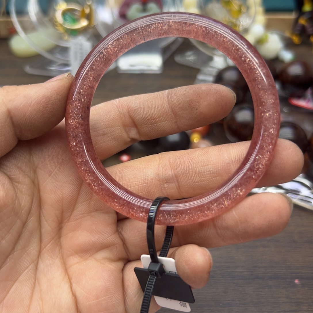 手镯水晶未镶嵌54.9圈围737