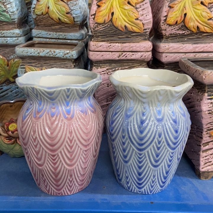 陶瓷花盆单场满9.9发10*14.5