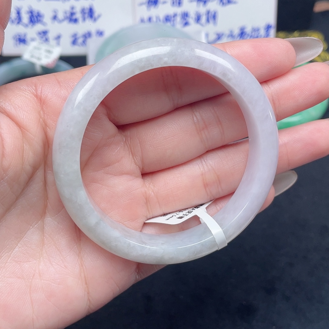 翡翠未镶嵌手镯015