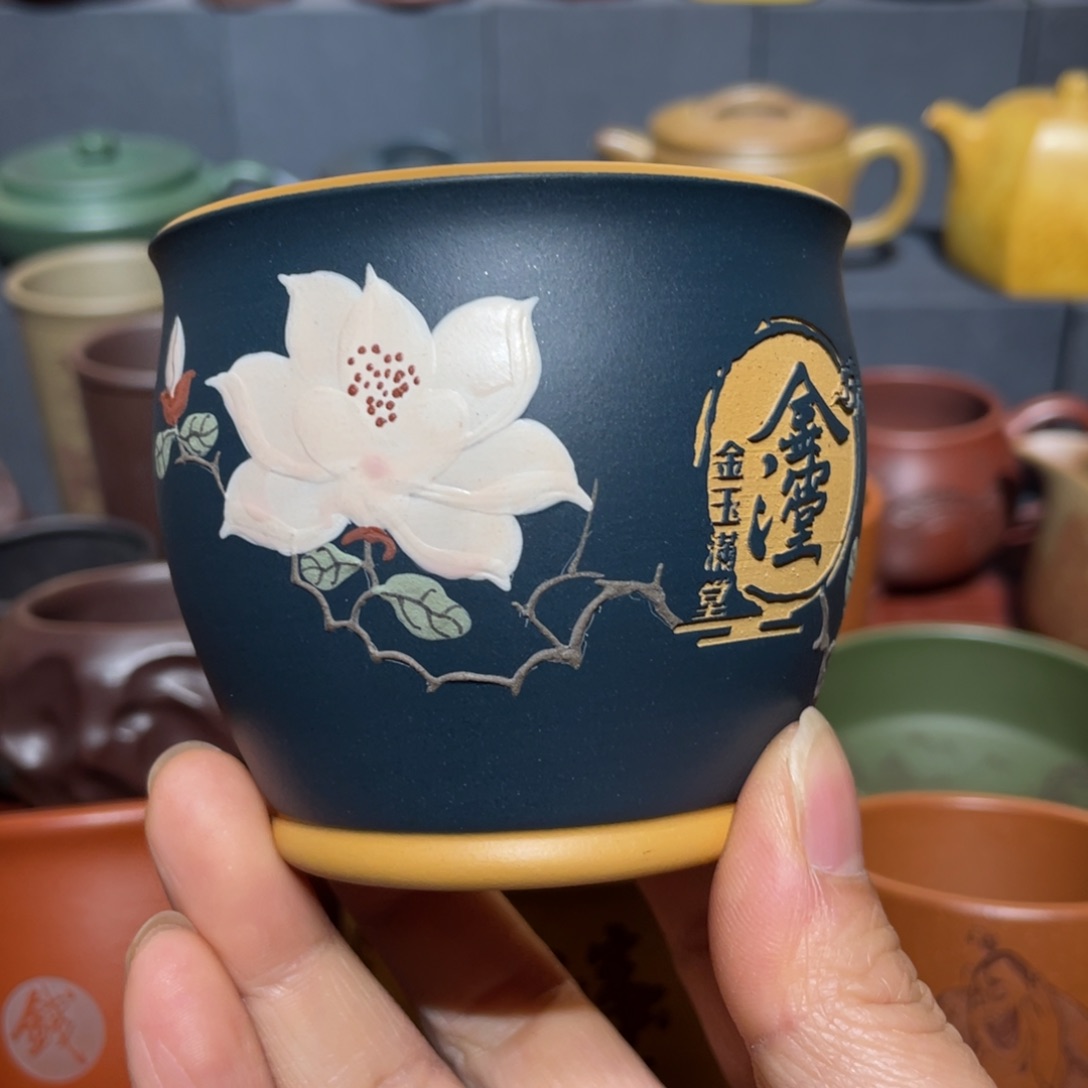 原矿紫砂手工主人杯