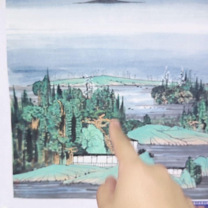 国画阳小毛老师书画作品