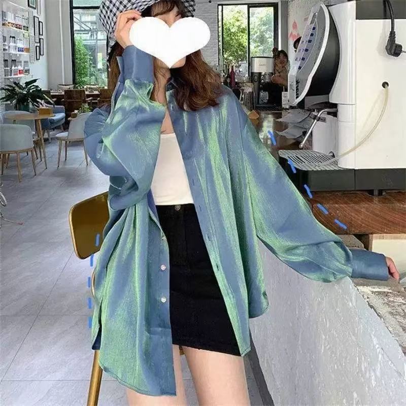 1939 GZN2外套2025中长款夏女小衫衣设计感衬衫新款小众