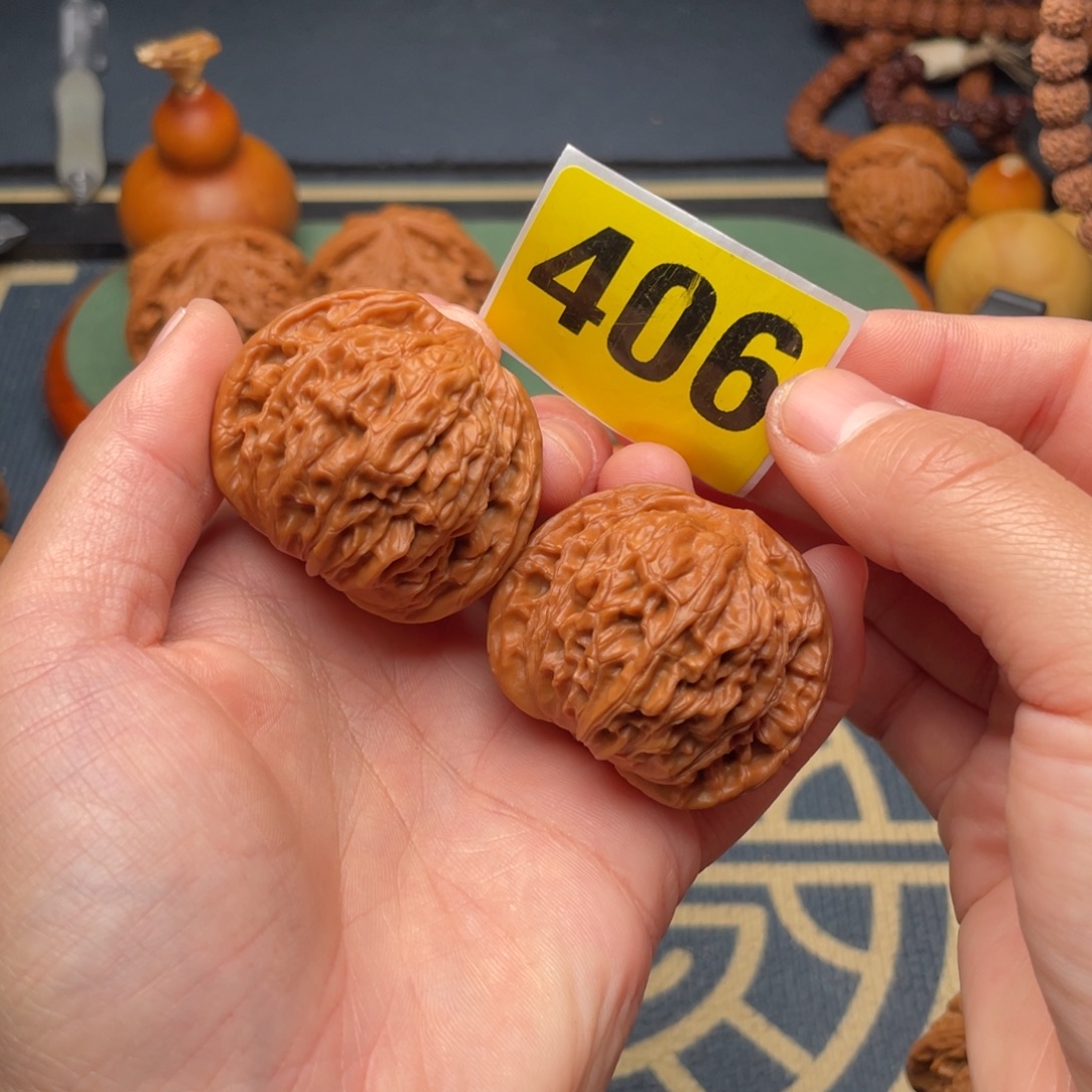 俗****文玩核桃吊坠42全品磨盘406号