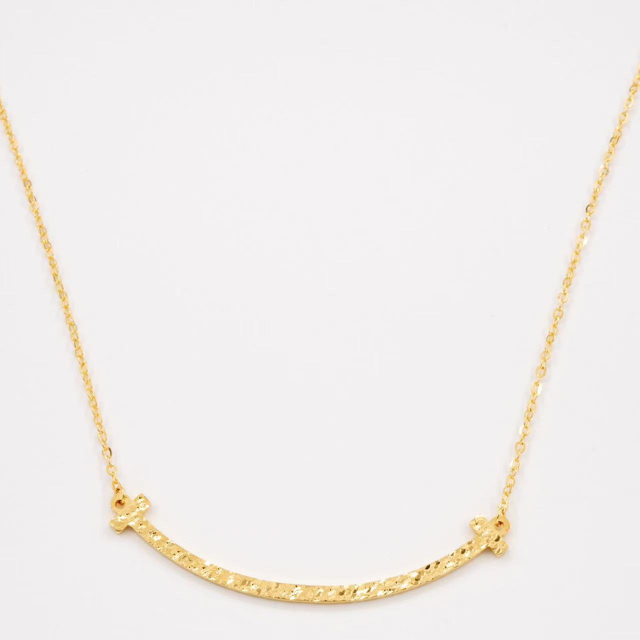 新年-Q1【碎冰微笑套链】足金999精工5G