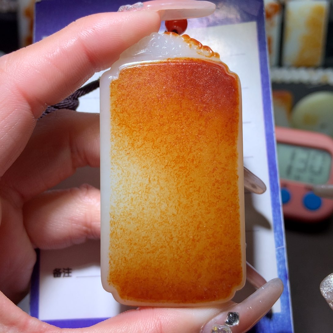 和田玉挂件未镶嵌用****8