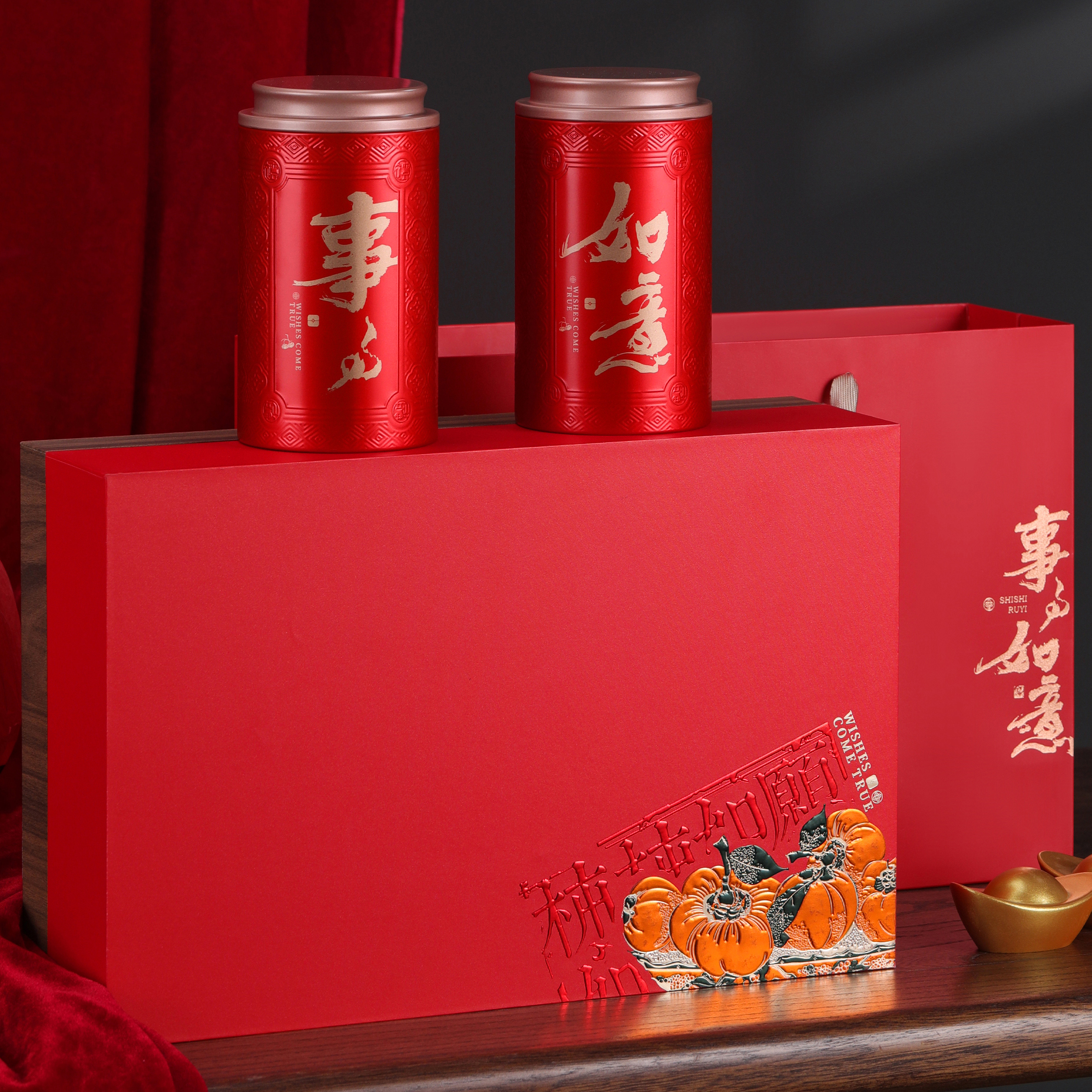 铁观音茶叶秋茶新茶高山手工茶兰花香礼盒装过年送礼礼品茶叶