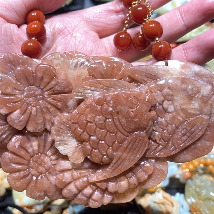 岫玉毛衣链未镶嵌