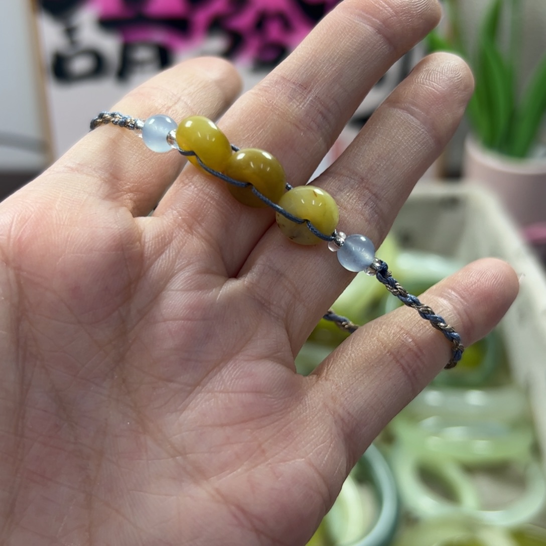 蛇纹石玉手镯未镶嵌78