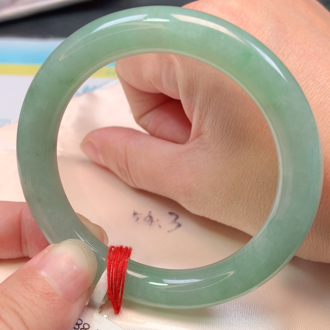 未镶嵌手镯翡翠1513号