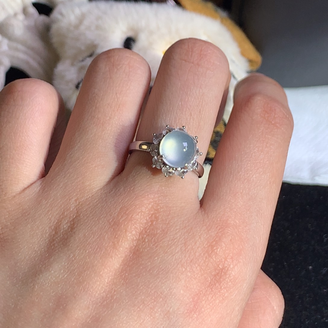 翡翠颈饰银S925镶嵌天然翡翠