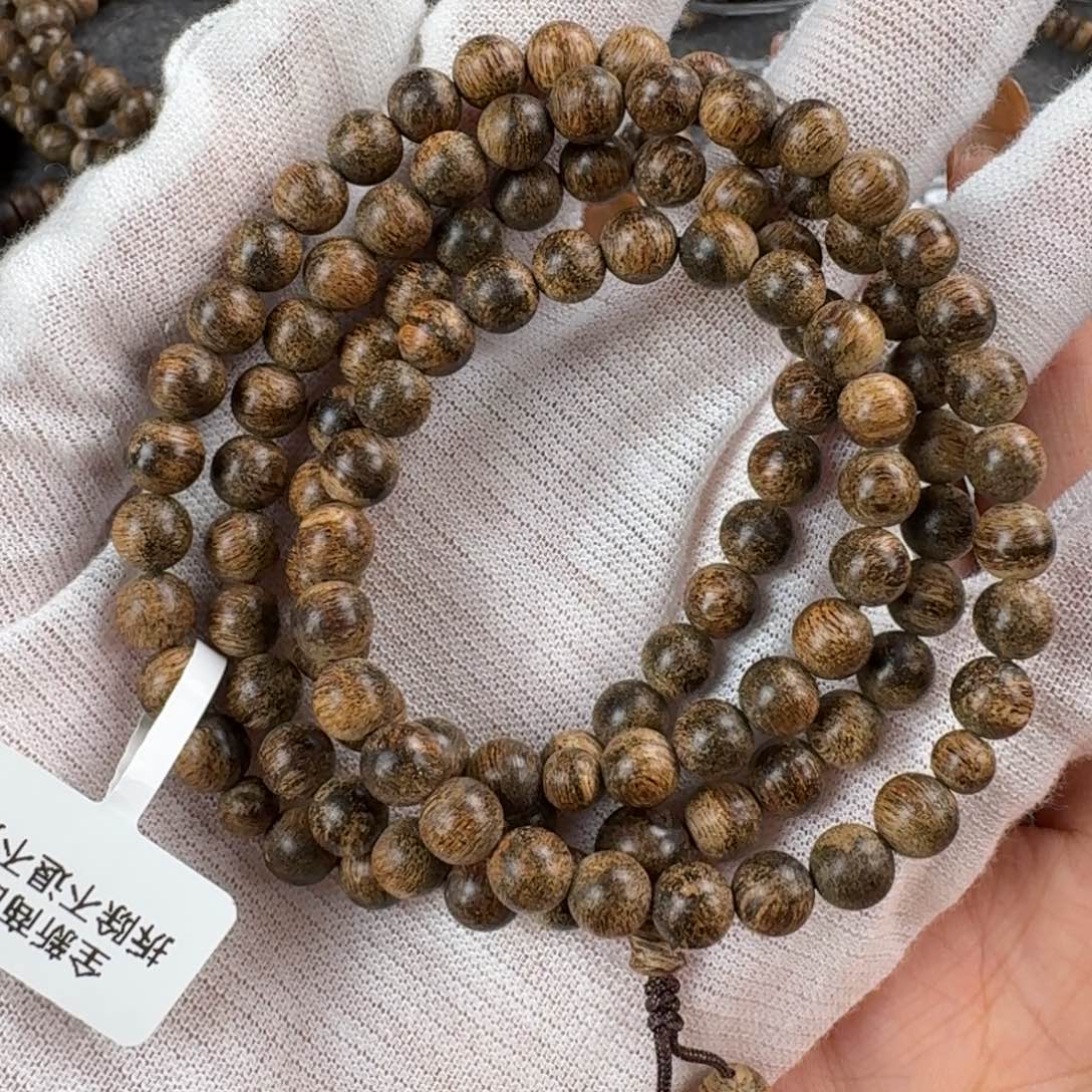 手串沉香木惠安多圈0.6-15.3克